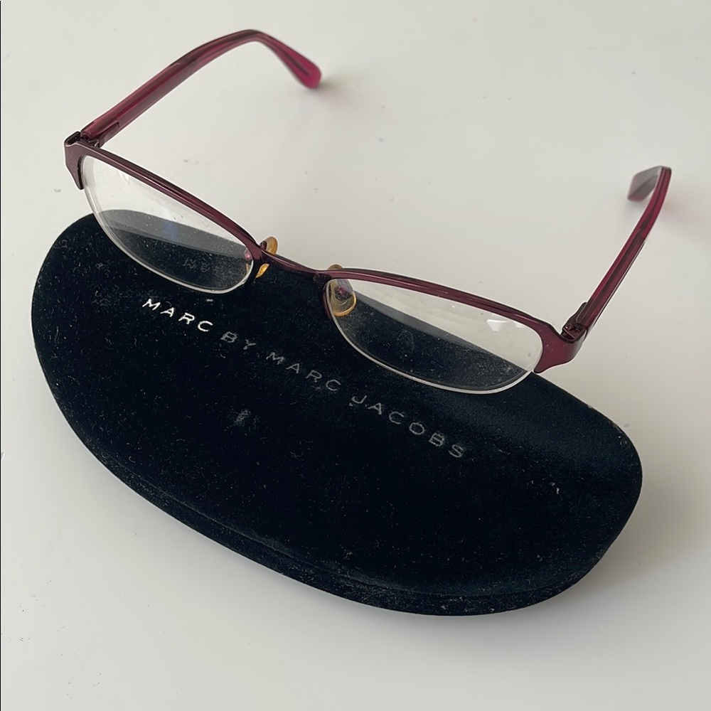 Marc By Marc Jacobs Pink Acrylic Vintage Glasses